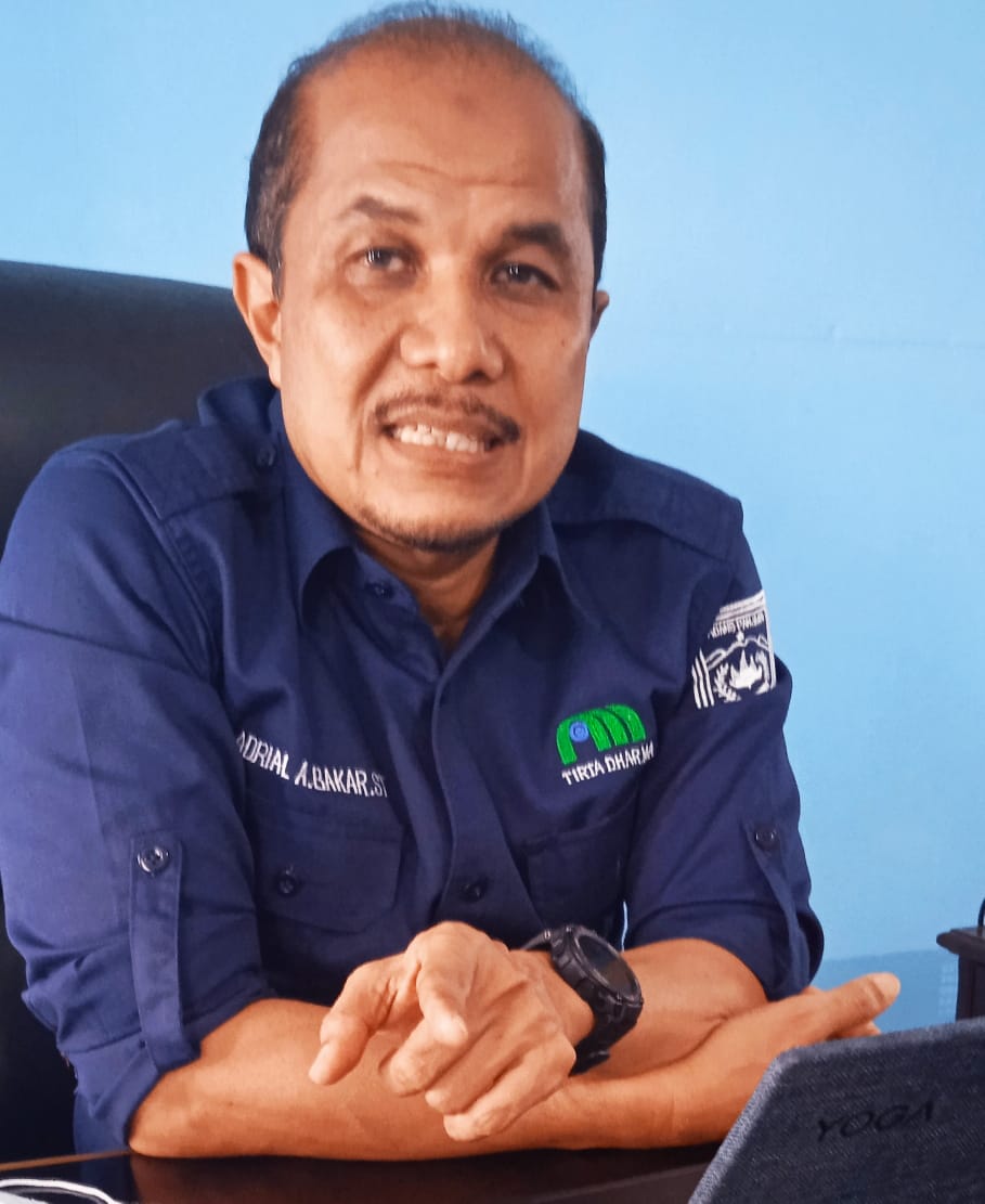 Direktur PDAM Kota Padang Panjang, Adrial Abu Bakar, ST